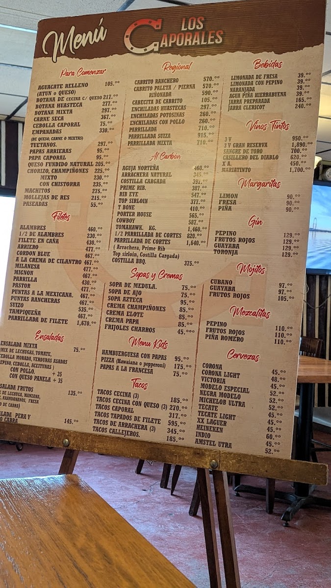 Restaurant Los Caporales Menu - Image 3