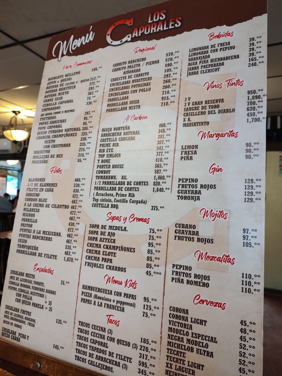 Restaurant Los Caporales Menu - Image 4